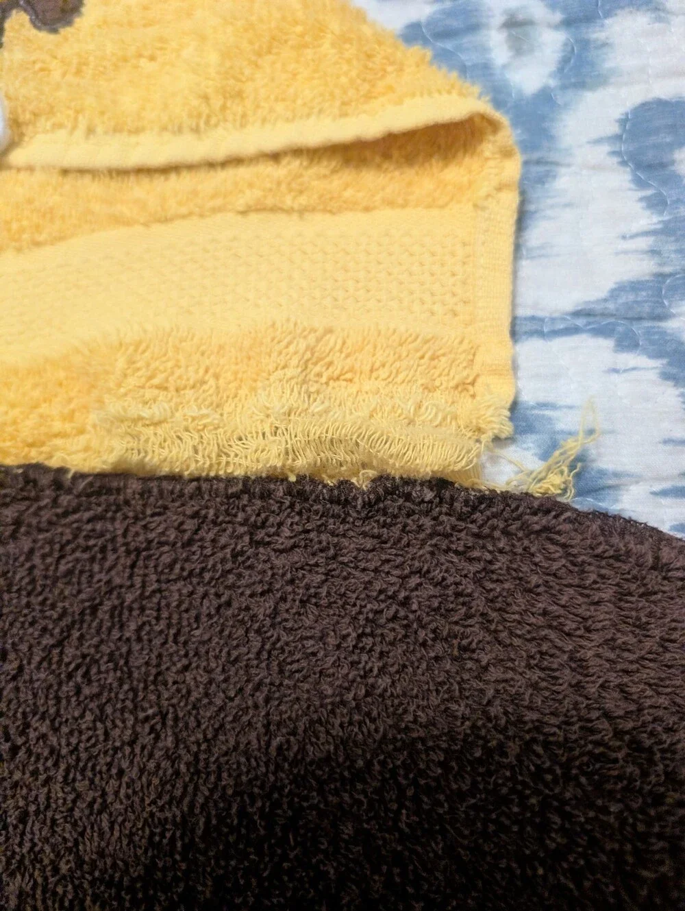Paw Patrol Rubble Hooded Bath Towel brown and yellow